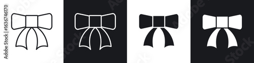 bowknot icon vector - Sign or Symbol collection