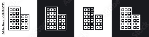 Apartment icon vector - Sign or Symbol collection