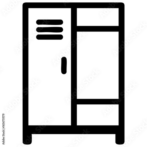 opened locker room