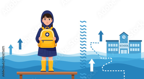 Rising Tides Threaten Education Empowering Students in the Face of Climate Change