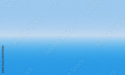 Gradient blue sky and ocean abstract background image
