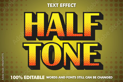 digital colorful vibrant crisp clean stylish elegant modern detailed professional high quality Text effect Half Tone