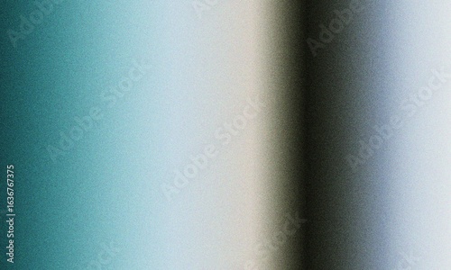 Teal Blue and Grey Gradient with Grain Texture abstract