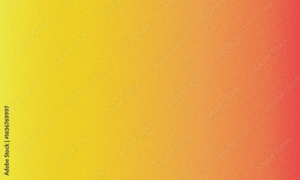 Fototapeta premium Yellow to orange gradient with subtle grain texture 1