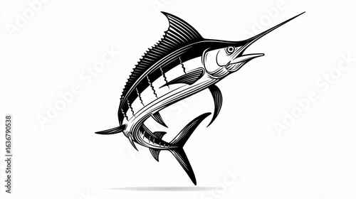 Marlin clip art preview