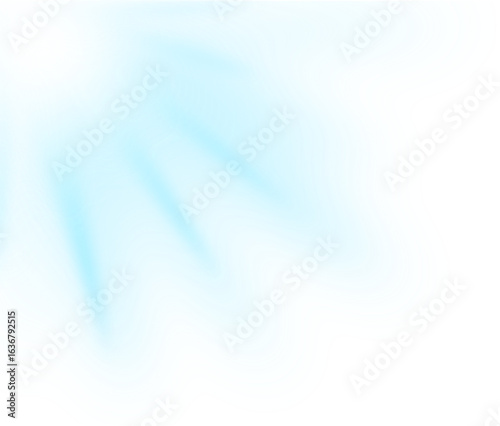Abstract light streaks in soft blue and white, suggesting gentle motion or a bright, airy atmosphere.