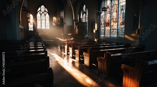 interior of church