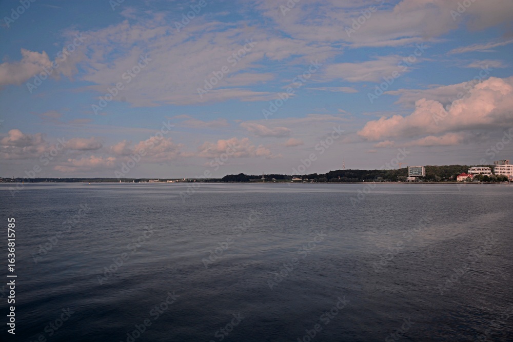 Fototapeta premium sunset over the Baltic sea