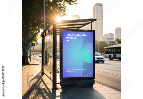 Bus Stop Mockup 39