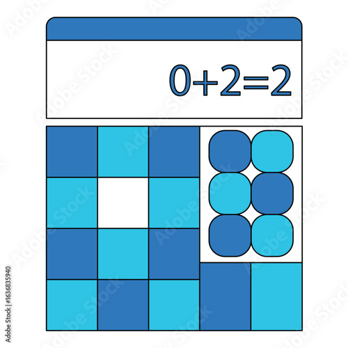 Budget And Expense Calculator Vector Illustration