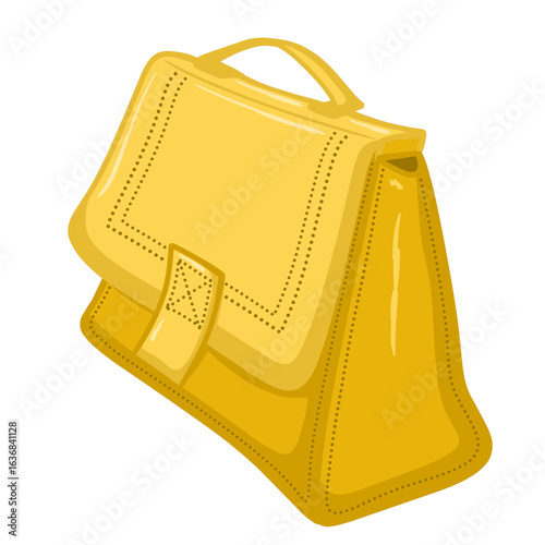 Yellow purse