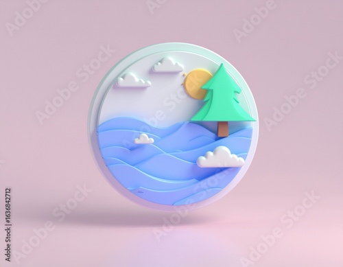 illustration of an abstract background