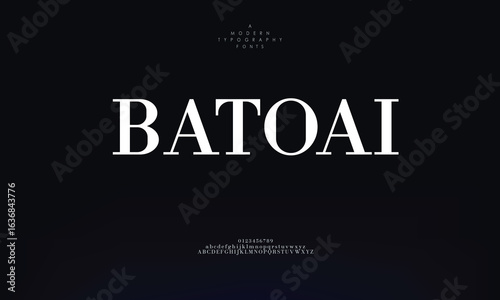 Modern luxury beauty font alphabet logo. Typography beautiful minimal elegant classic letter serif fonts fashion wedding vintage retro logos. vector illustration