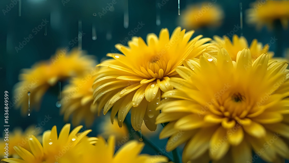 Obraz premium yellow dandelion flower