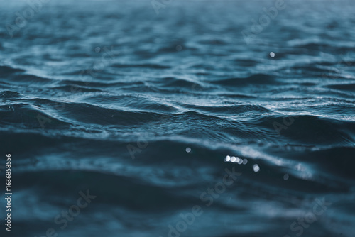 Fototapeta Naklejka Na Ścianę i Meble -  sea wave texture close up