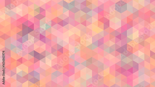 Wallpaper Mural Relaxing transparent color cubes with soft tones 2D illustration. Cozy geometric loop for calm design and branding. Can be used on minimalist aesthetics or meditation environments Torontodigital.ca