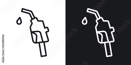 petrol icon line concept, linear symbol.