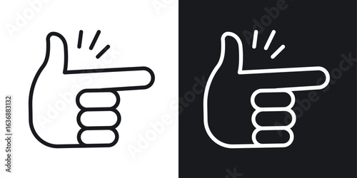 Easy icon line concept, linear symbol.