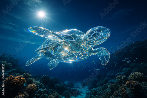 Majestic Glass Turtle