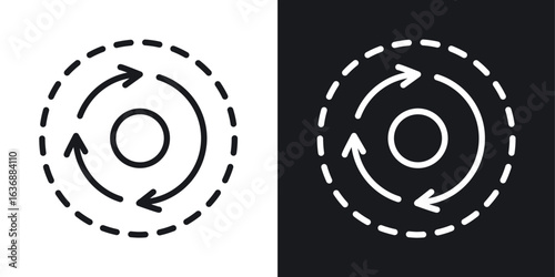 Consistency icon line concept, linear symbol.