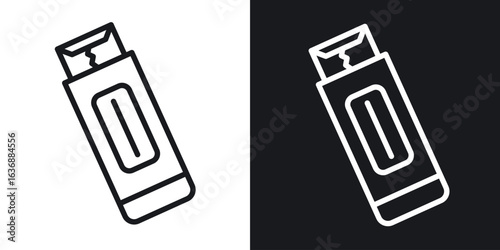 Chew gum icon line concept, linear symbol.
