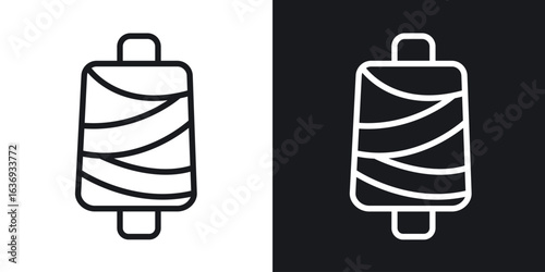 Yarn icon for apps, websites and graphic projects.