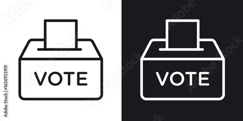 Voting icon for apps, websites and graphic projects.