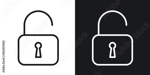 Unblocked icon for apps, websites and graphic projects.