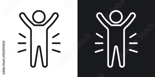 Success icon for apps, websites and graphic projects.