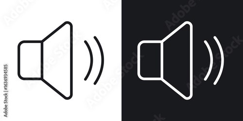 Speaker icon for apps, websites and graphic projects.