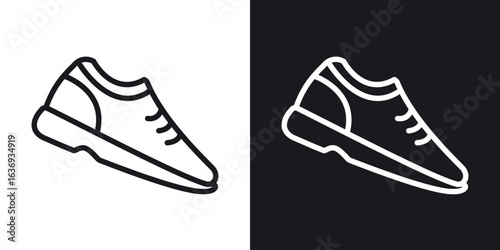 Shoes icon for apps, websites and graphic projects.