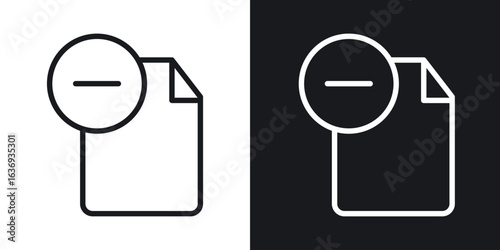 Remove file icon for apps, websites and graphic projects.