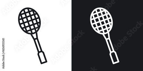 Racket icon for apps, websites and graphic projects.