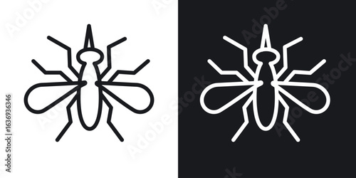 Mosquito icon for apps, websites and graphic projects.