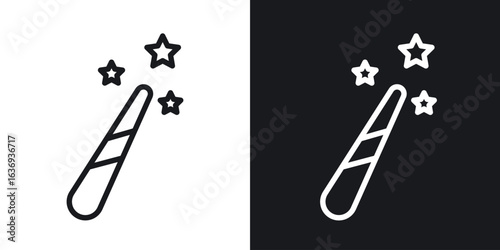 Magic wand icon for apps, websites and graphic projects.