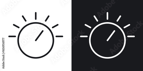 Knob icon for apps, websites and graphic projects.