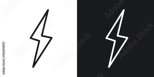 Flash icon for apps, websites and graphic projects.