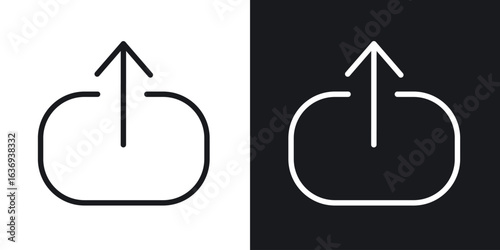 Export icon for apps, websites and graphic projects.