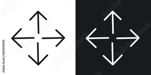 Drag icon for apps, websites and graphic projects.