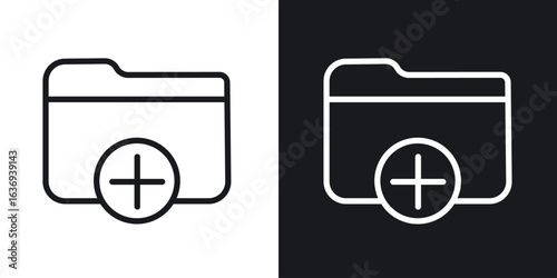 Create folder icon for apps, websites and graphic projects.