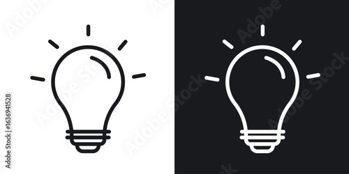 Idea icon for apps, websites and graphic projects.
