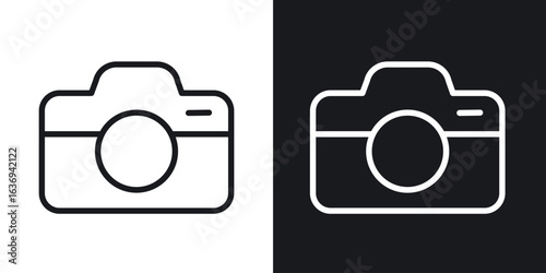 Camera icon for apps, websites and graphic projects.