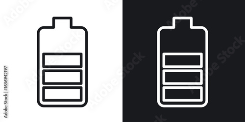 Battery icon for apps, websites and graphic projects.