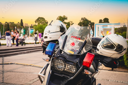 Turkish motorcycle police Yunust team