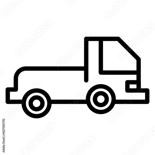  Toxic Wastevector line icon design