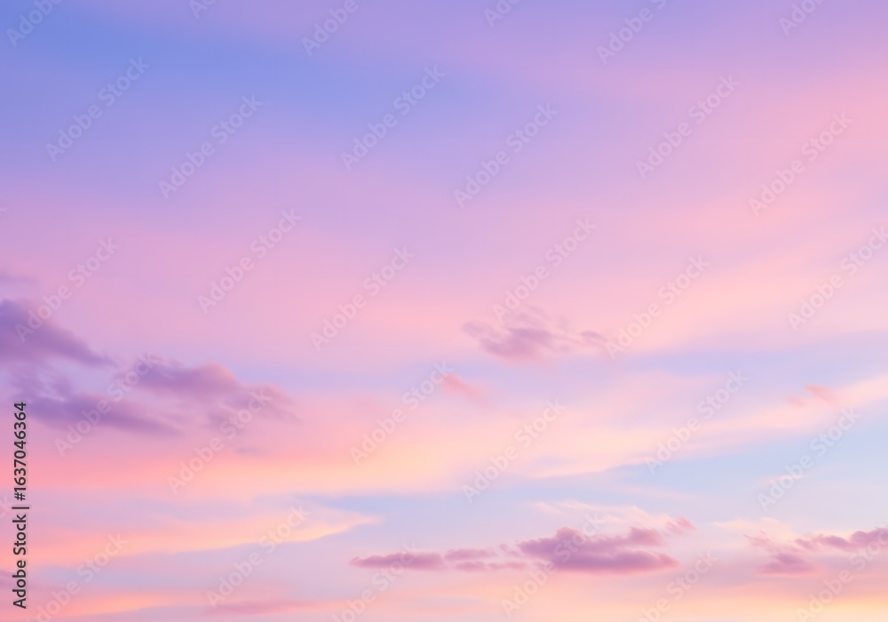 Obraz premium sunset sky with clouds