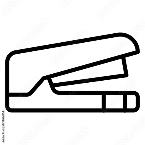 StaplerRemovervectorlineicondesign