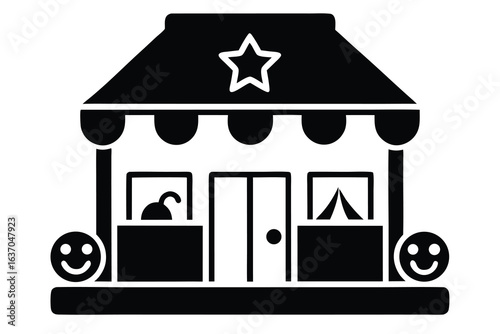 toy store vector icon
