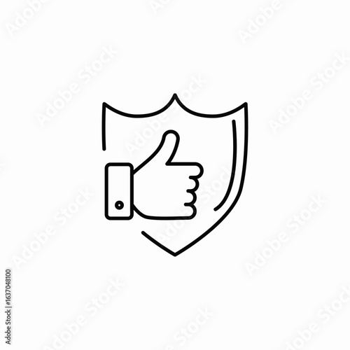quality security icon sign vector