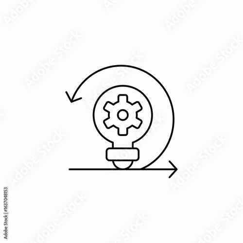system progress icon sign vector